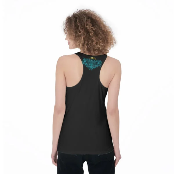 Clozee Lunar Moth Womens Tank Top - Image 2
